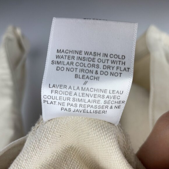 Men's Cream Denim Jacket - Picture 5 of 10